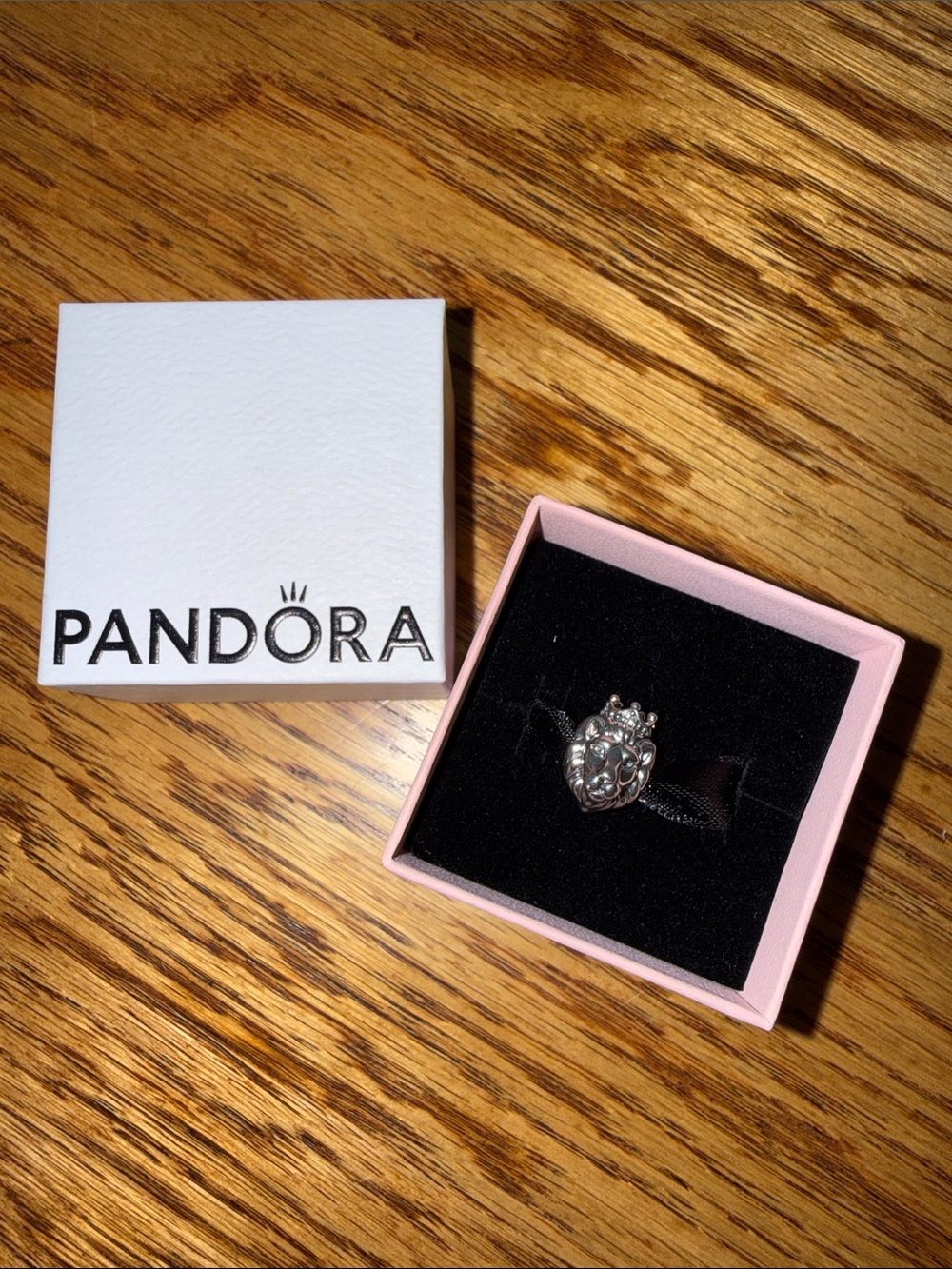 Pandora Regal Lion Charm Sterling Silver Retired NWT